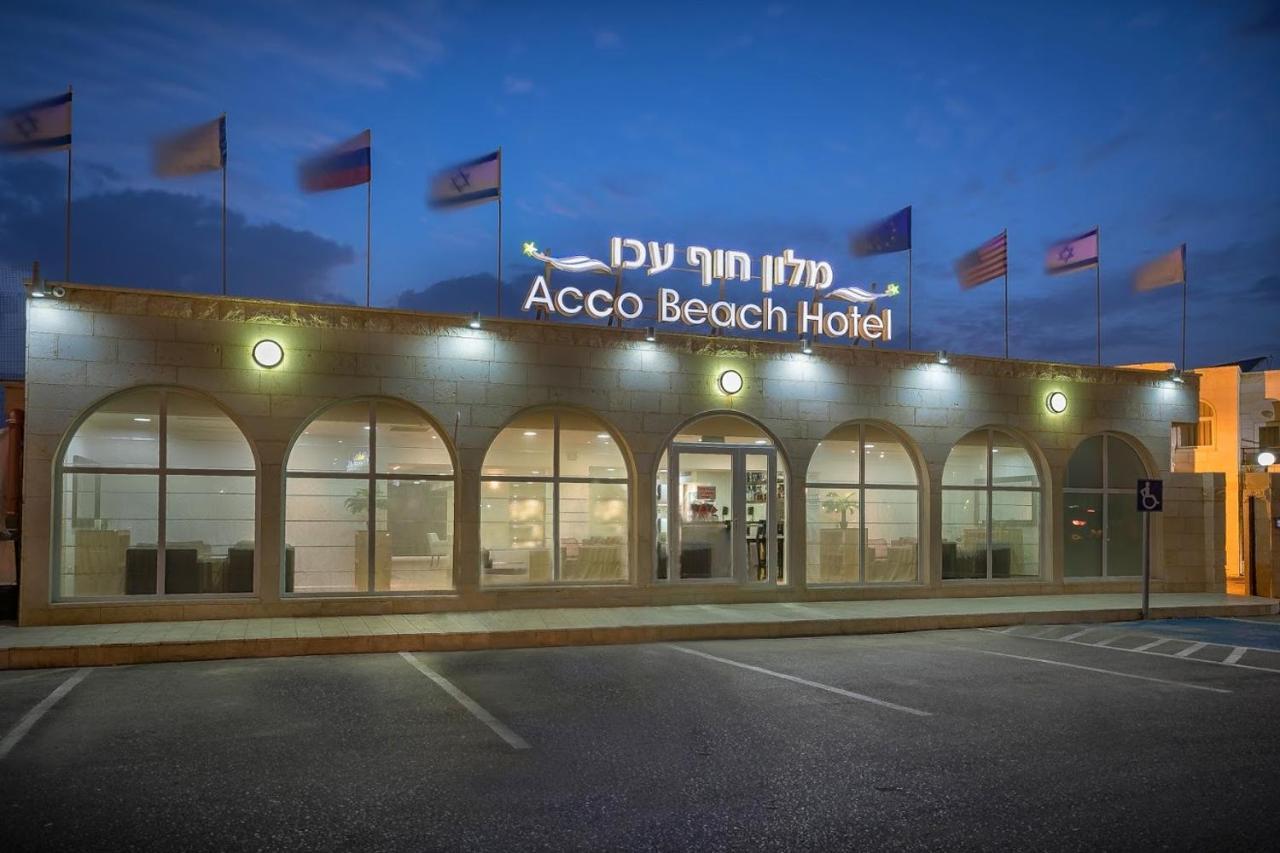 Acco Beach Hotel Acre Exterior foto