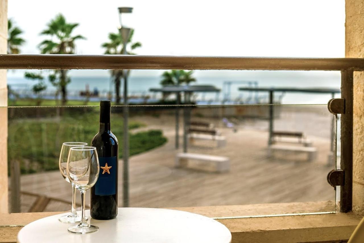 Acco Beach Hotel Acre Exterior foto